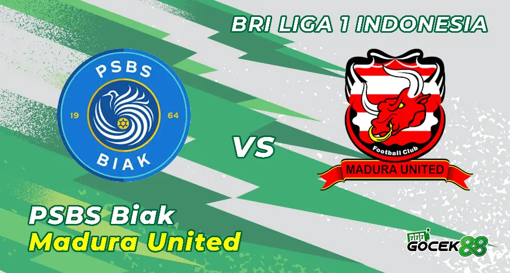 PSBS Biak vs Madura United - BRI Liga 1 Indonesia