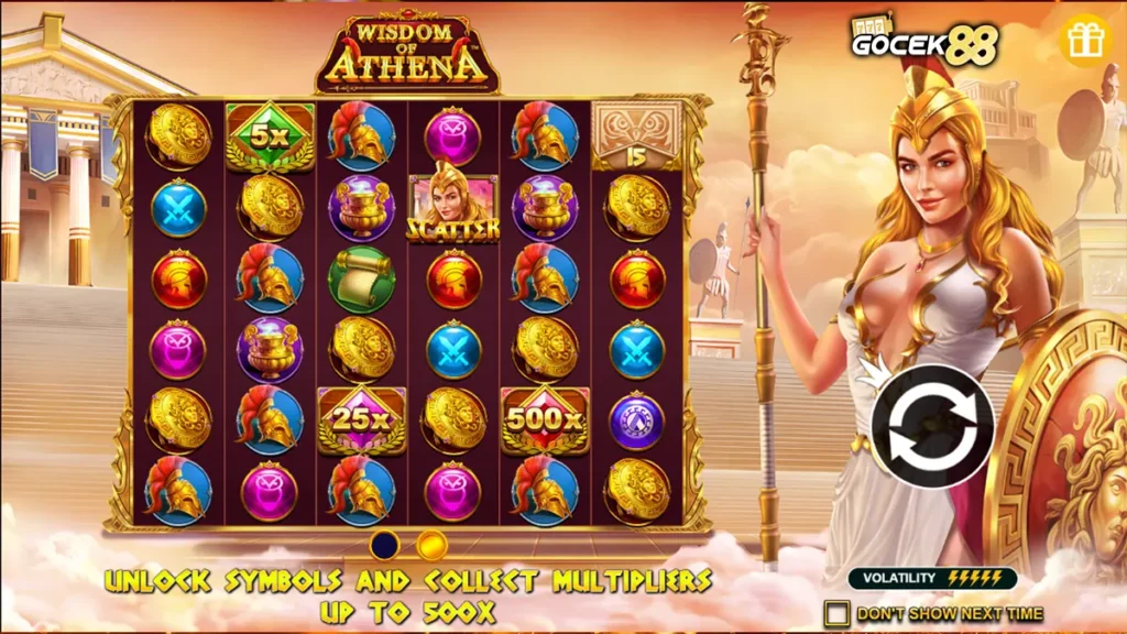 layar game Wisdom of Athena