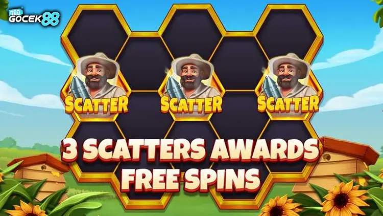 fitur free spin Bee Keeper