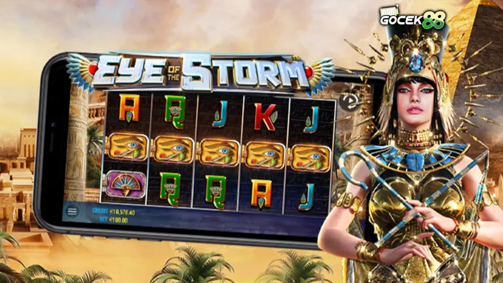 tampilan game eye of the storm