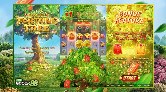 layar game Prosperity Fortune Tree