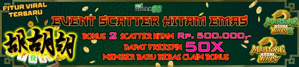 event scatter hitam viral